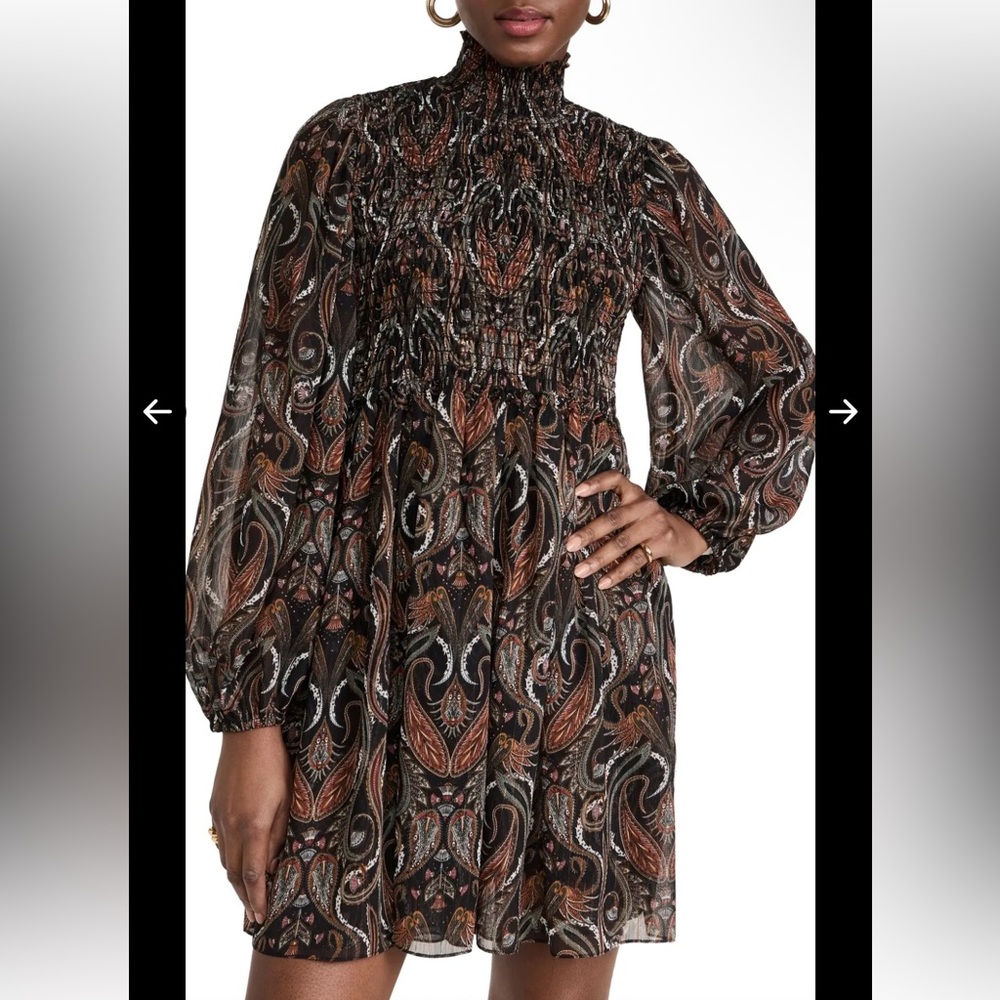 MISA Jessa Dress in Spartina Paisley - Size Small